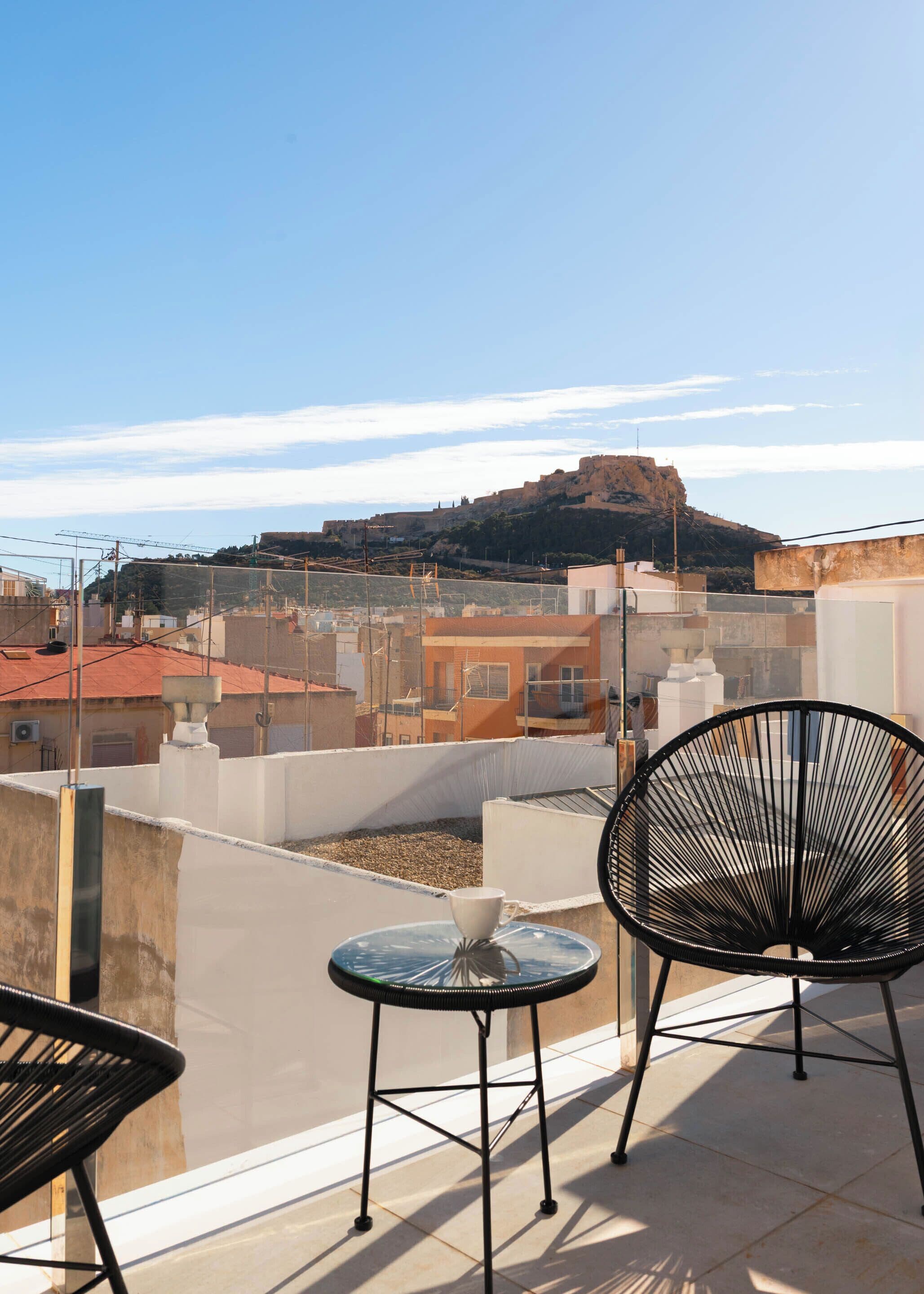 Studio with rooftop terrace | Terras