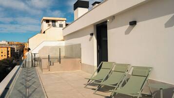 Terrasse sur le toit