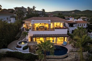 Exterior - Oceanview Luxury Villa w/ Heated Pool, Jacuzzi & Beach Club Access (San Jose del Cabo)