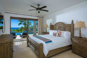 Iron/ironing board, free WiFi, bed sheets - Oceanview Luxury Villa w/ Heated Pool, Jacuzzi & Beach Club Access (San Jose del Cabo)