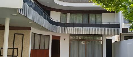 Façade de l’hébergement