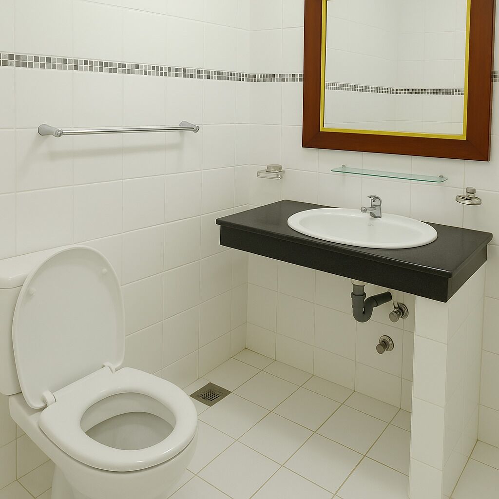 Deluxe Double or Twin Room | Bathroom | Free toiletries, towels, soap, shampoo