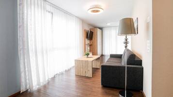 In-room safe, blackout curtains, soundproofing, iron/ironing board