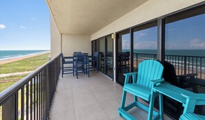 Outdoor dining - Ocean Vista Towers 1006 (South Padre Island)