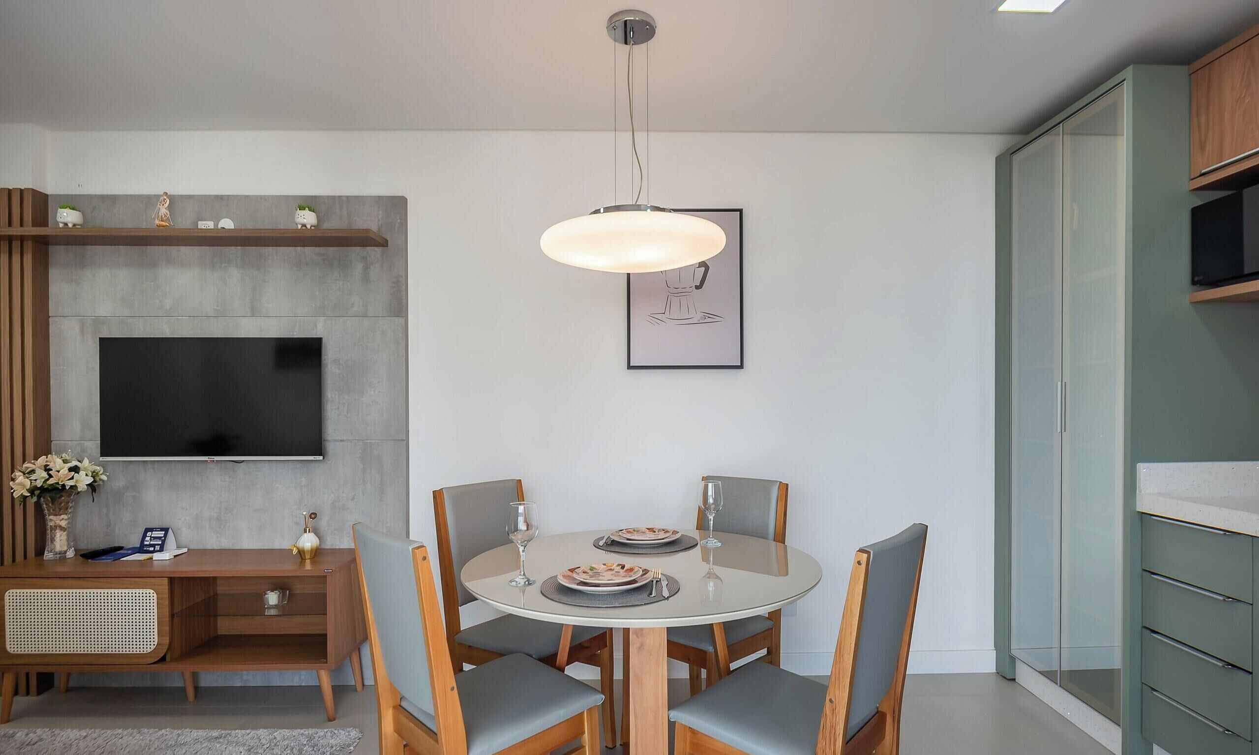 Apartamento básico | Opções para refeição