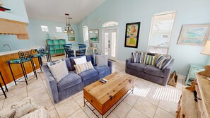 Casa, 5 quartos | Área de estar