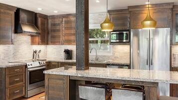 Condo, 2 Bedrooms | Private kitchen | Fridge, oven, coffee/tea maker, toaster