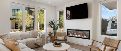 Hus - 5 soveværelser | Opholdsområde | Smart-tv