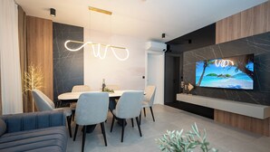 Interior - Three-bedroom penthouse  Break with shared pool (Novalja)