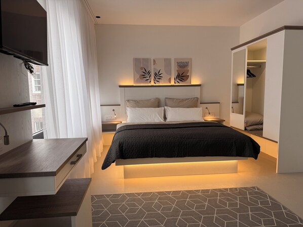 1 camera, una cassaforte in camera, Wi-Fi gratuito, lenzuola