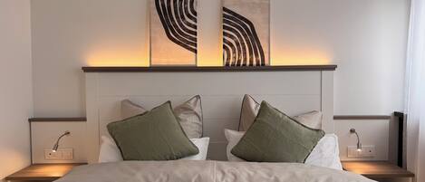 1 室のベッドルーム、セーフティボックス (室内)、WiFi (無料)、ベッドシーツ