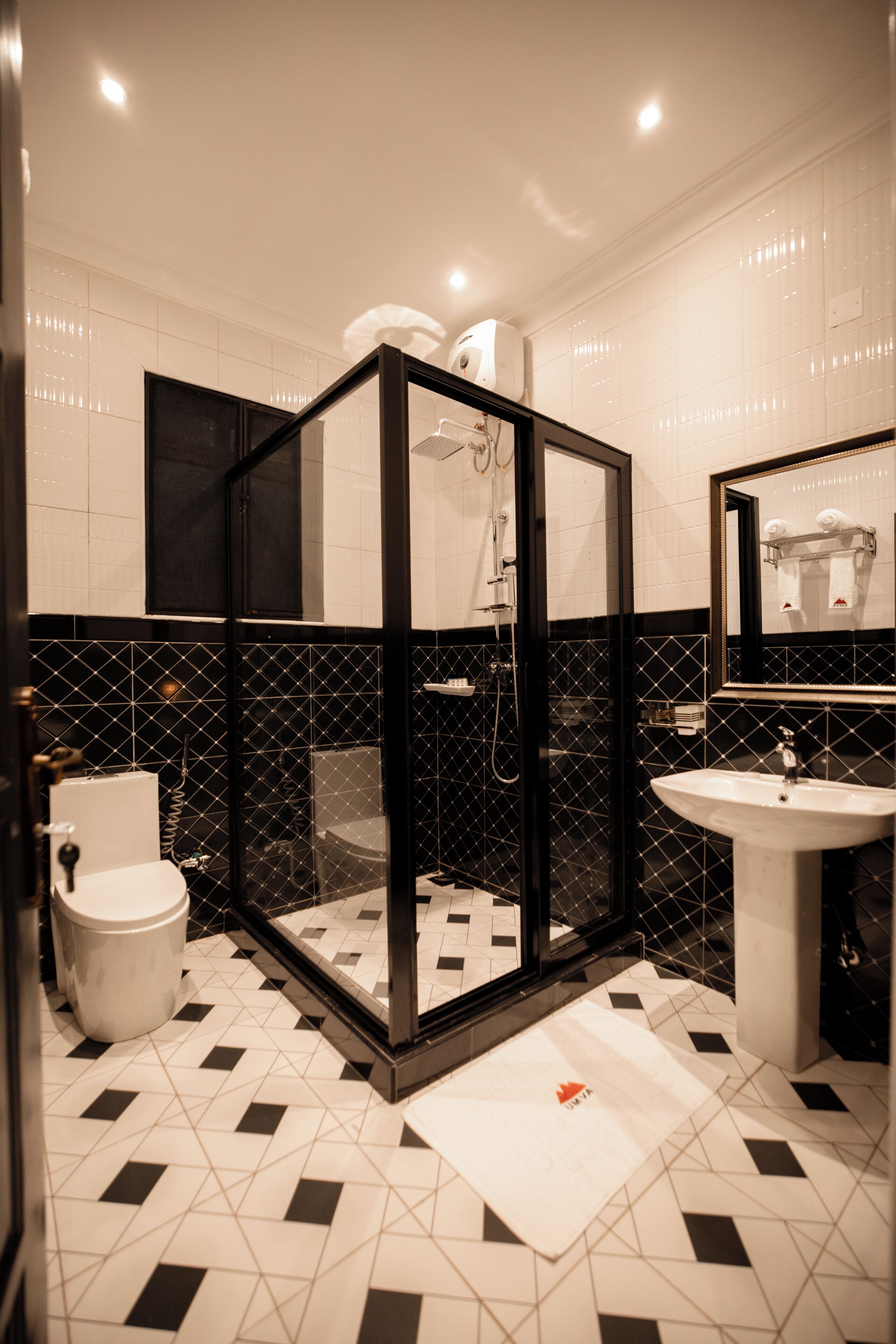 Double or Twin Room | Bathroom | Eco-friendly toiletries, towels, soap, shampoo