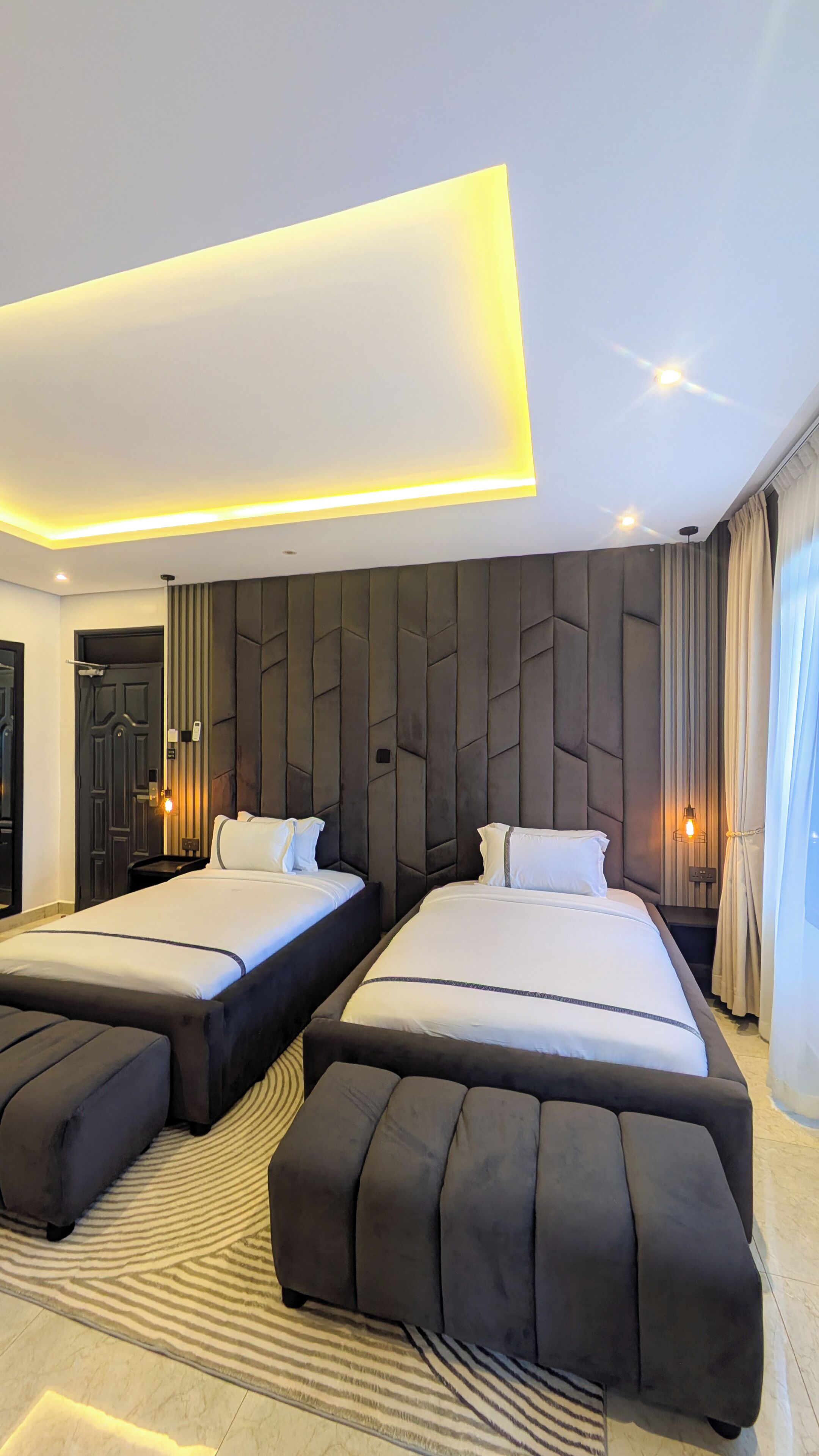 Double or Twin Room | Desk, laptop workspace, free WiFi