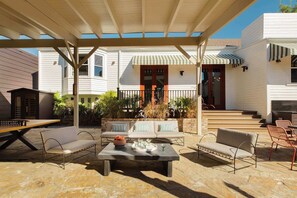 Outdoor dining - Rare 10BR Luxury Estate | Heated Indoor Pool (New Orleans)