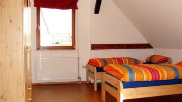 2 habitaciones, wifi y ropa de cama