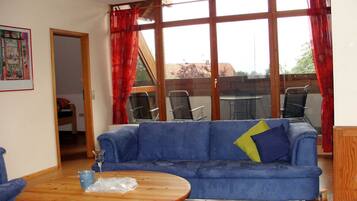 TV, fireplace, DVD player, table tennis