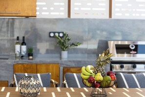 Dining - Amaltheia Luxury Residence | Sunset & Privacy (Rethymno)