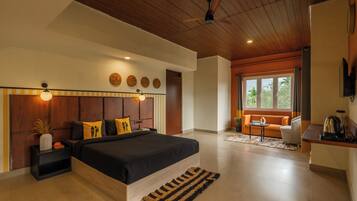 Superior Double Room with Garden View | Langsir/tirai gelap terus, Wi-fi percuma