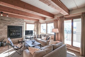 Fernseher, Kamin, DVD-Player, Arbeitsbereiche