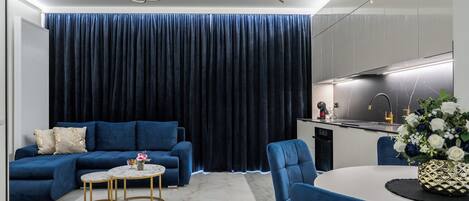 Classic Apartment, Balcony | Living area