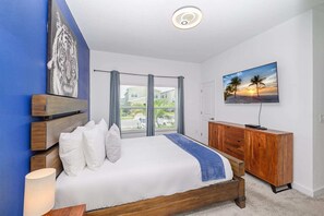 4 habitaciones, tabla de planchar con plancha, wifi y ropa de cama 