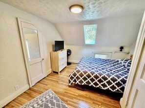 Desk, iron/ironing board, travel crib, free WiFi