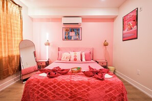 Desk, iron/ironing board, free WiFi, bed sheets