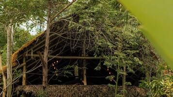 Cabaña, 1 habitación, para fumadores | Jardín