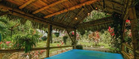 Cabin, 1 Bedroom, Smoking | Garden