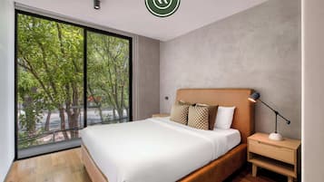 Departamento, 2 camas Queen size, balcón, vista a la ciudad (Piso Roma 2) | 2 habitaciones, decoración personalizada y muebles diferentes