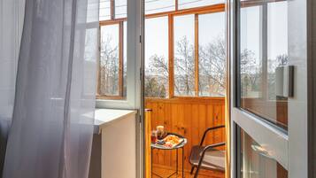 Classic Apartment, Balcony, Courtyard View | Balcony