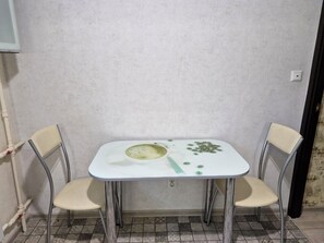 Classic Apartment, Balcony, Courtyard View | Private kitchen