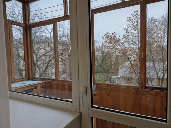 Classic Apartment, Balcony, Courtyard View | Balcony