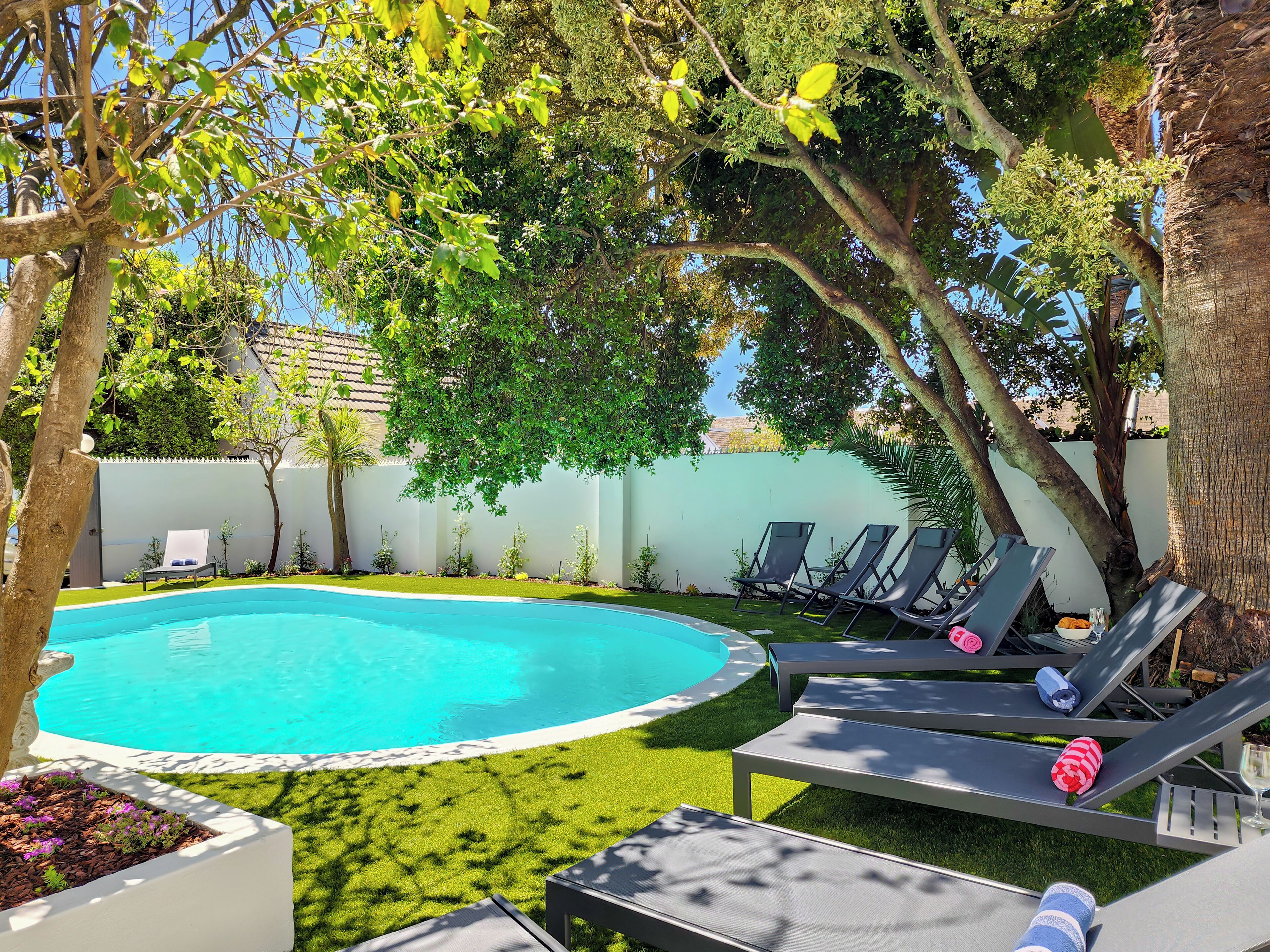 Alberca al aire libre 