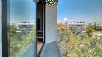 Appartement, 1 trĂšs grand lit et 1 canapĂ©-lit, balcon, vue ville (Piso Roma 7) | DĂ©tail de lâextĂ©rieur