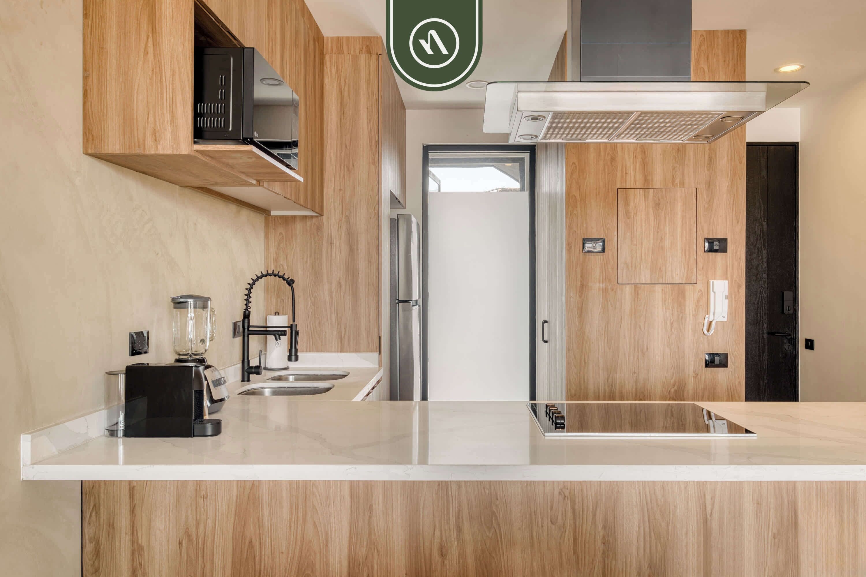 Apartment, 1 King Bed with Sofa bed, Balcony, City View (Piso Roma 7) | Private kitchen