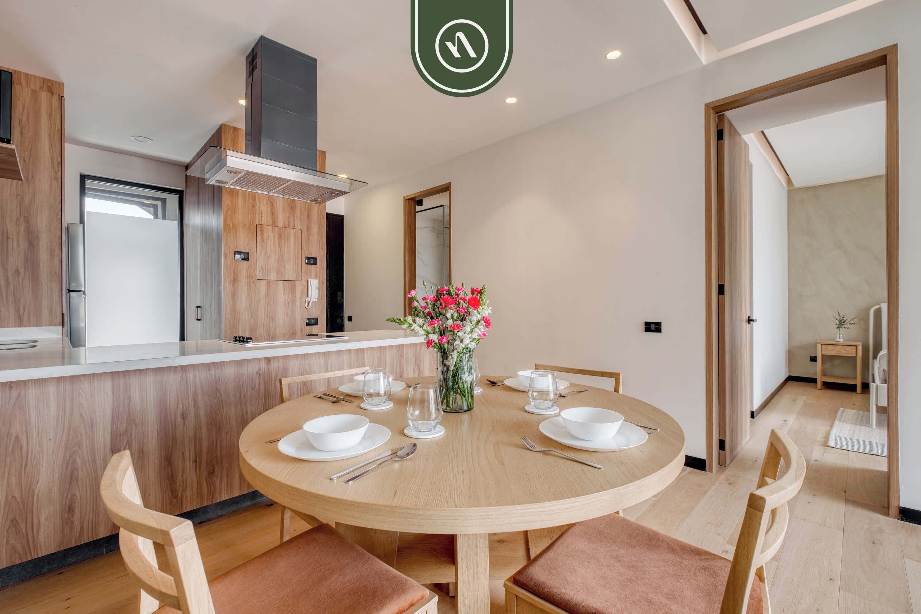 Apartment, 1 King Bed with Sofa bed, Balcony, City View (Piso Roma 7) | Dining