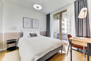 1 Schlafzimmer, Bügeleisen/Bügelbrett, Internetzugang, Bettwäsche