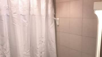 Hair dryer, bidet, towels