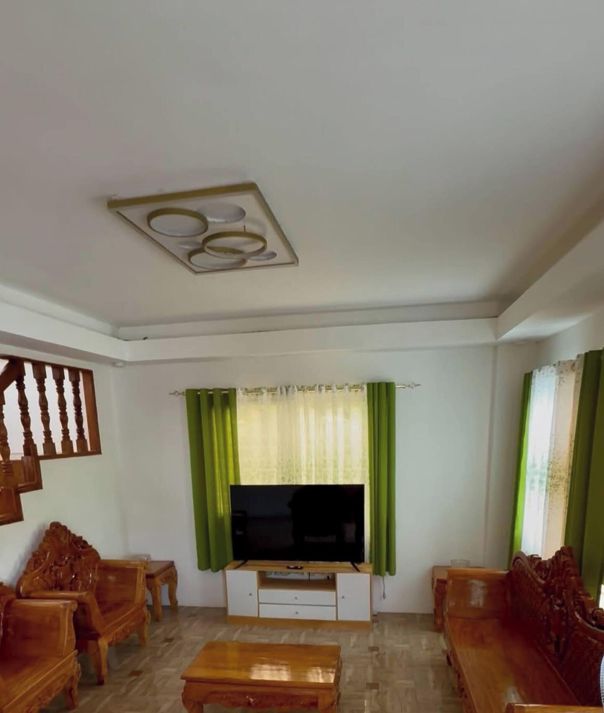 Ferienhaus, 4 Schlafzimmer, Raucher, Balkon | Wohnzimmer