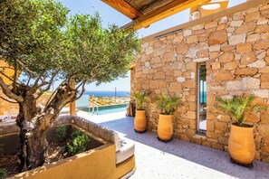 Villa, Sea View | Terrace/patio - Vala Luxury Villa B (Karpathos)
