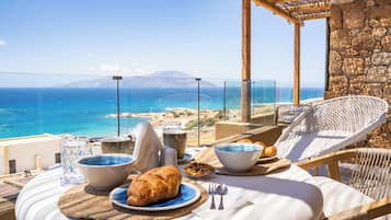 Vila, pemandangan laut | Balkon