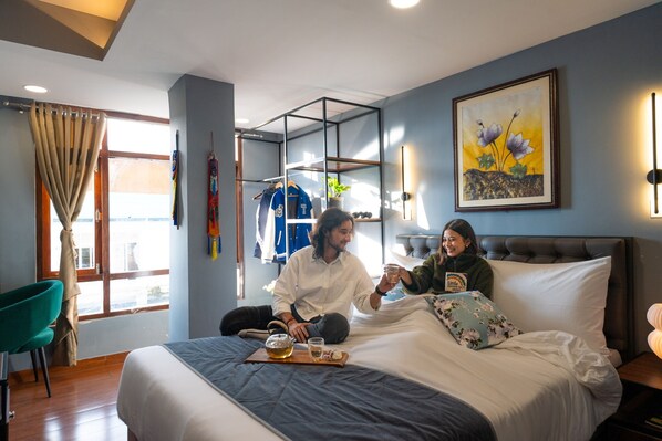 Deluxe Double Room | Desk, free wired internet