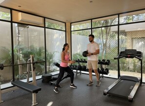 Gym - Gym & pool Jungle Studio Retreat C6 (Tulum)