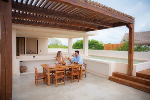 Rooftop terrace - Gym & pool Jungle Studio Retreat C6 (Tulum)