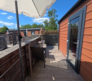 Terrace/patio - Crab on the Rhön beach (Wartmannsroth)