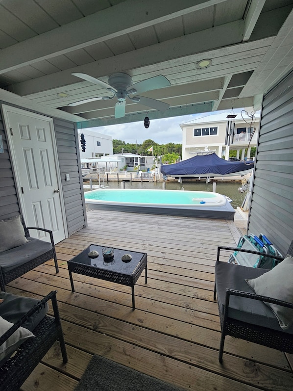 Pool - Waterfront Getaway in Key Largo with 60-Foot Dock and Pool (Key Largo)