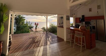 Comfortable villa with swimming pool and sea view