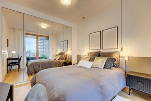 1 Schlafzimmer, Bügeleisen/Bügelbrett, Internetzugang, Bettwäsche