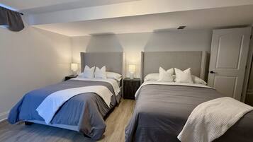 2 bedrooms, in-room safe, iron/ironing board, free WiFi